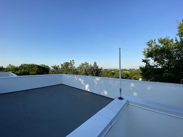 An antenna with a great view