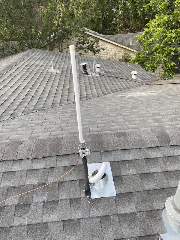 An antenna on my roof
